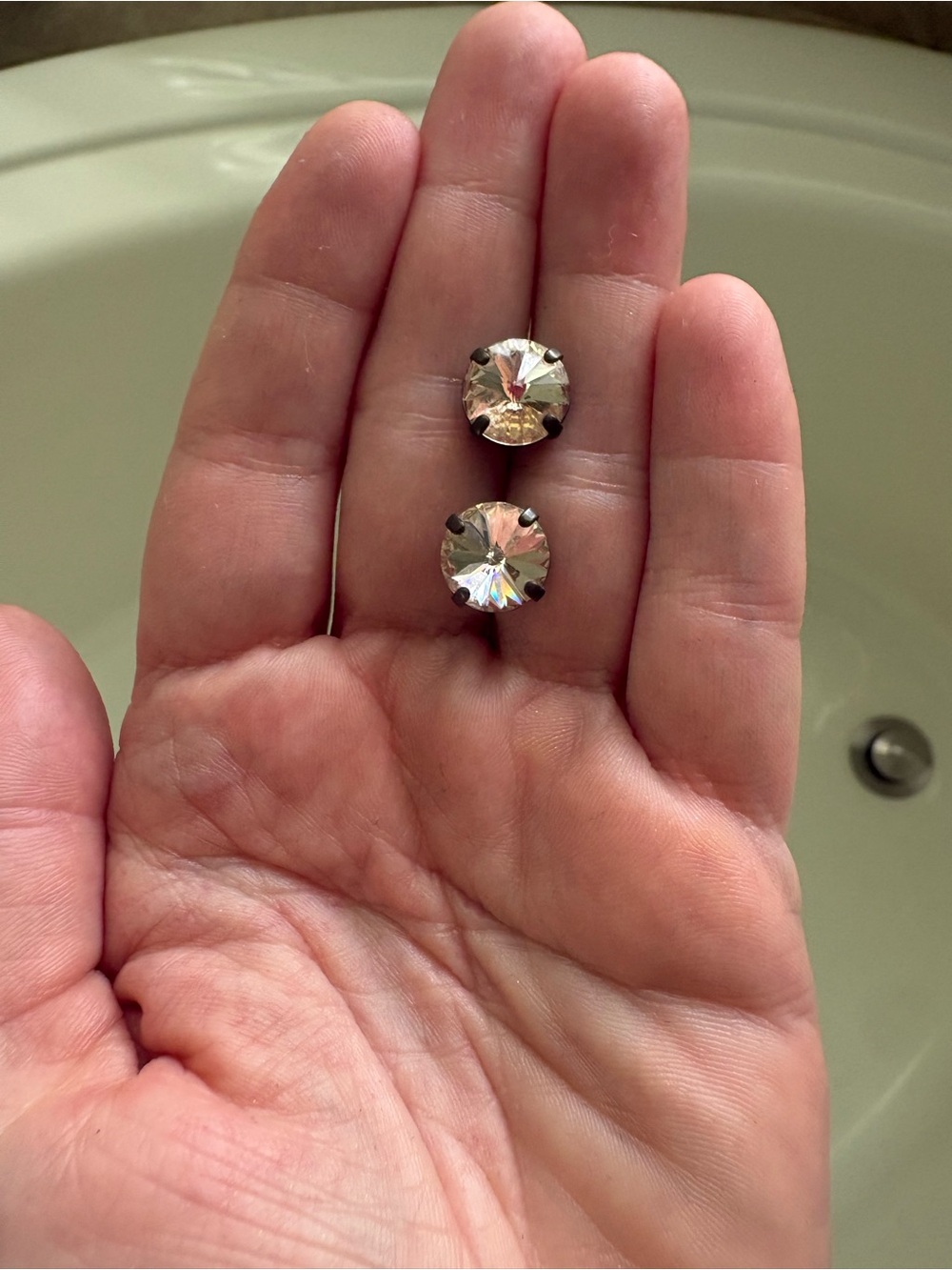 Sorrelli Rose Gold Round Stud Earrings - Women's Jewelry